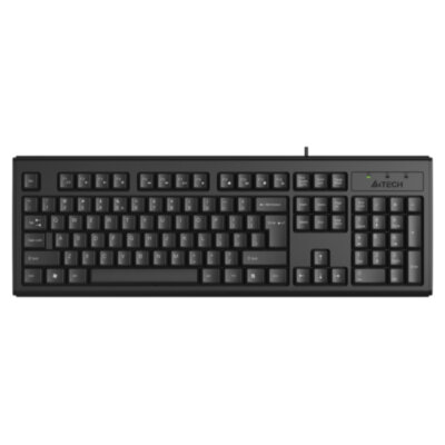 Клавиатура проводная A4TECH KR-83, USB, 104 кнопки, черная, 533406, 514289