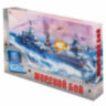 Игра настольная "Морской бой", игровое поле 2 шт., фишки, фигурки кораблей, РК, ИН-1760, 665008