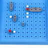 Игра настольная "Морской бой", игровое поле 2 шт., фишки, фигурки кораблей, РК, ИН-1760, 665008