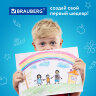 Восковые мелки BRAUBERG, НАБОР 18 цветов, 222963, 222963