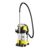 Пылесос хозяйственный KARCHER WD 6 PS, мусоросборник 30 л, мощность 1300 Вт, желтый, 1.628-360.0, 456637