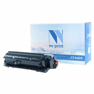 Картридж лазерный NV PRINT (NV-CF460X) HP Color Laser Jet M652/M653, черный, ресурс 27000 страниц, NV-CF460XBK, 363791
