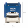 Штамп стандартный "КОПИЯ ВЕРНА", оттиск 38х14 мм синий, GRM 4911 Р3, 110491140, 237732