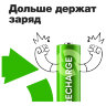 Батарейки аккумуляторные GP ReCharge Ni-Mh пальчиковые КОМПЛЕКТ 2 шт., АА (HR6) 1000 mAh, 100AAHCV, 100AAHCV-2CRSB, 458475
