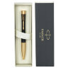 Ручка шариковая Parker "Urban Twist Black GT", ежедневник А5 черный, пакет, 880898, 880898