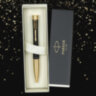 Ручка шариковая Parker "Urban Twist Black GT", ежедневник А5 черный, пакет, 880898, 880898