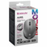 Мышь беспроводная DEFENDER Auris MB-027, USB, 3 кнопки + 1 колесо-кнопка, оптическая, серая, 52029, 513817