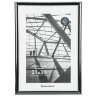 Рамка 21х30 см небьющаяся, багет 14,6 мм, пластик, BRAUBERG "Original Line", черная/серебро, 391234, 391234