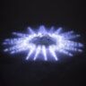 Электрогирлянда-нить комнатная "Сосульки" 2 м, 20 LED, холодный белый, батарейки, ЗОЛОТАЯ СКАЗКА, 592561, 592561