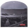 Папка-конверт с кнопкой BRAUBERG "NIGHT CITY", А4, 160 мкм, цветная печать, 228033, 228033
