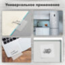 Блок самоклеящийся прозрачный (стикеры) BRAUBERG TRANSPARENT 76х76 мм, 100 листов, 115205, 115205