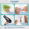 Крючки самоклеящиеся универсальные 6х6 см, КОМПЛЕКТ 20 шт., сталь + ПВХ, LAIMA Home, 608792, 608792