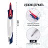 Циркуль MAPED (Франция) "Stop System", 130 мм, металлический, грифель 2 мм, блистер, 019600, 210358