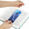 Закладка для книг с линейкой 3D-ОБЪЕМНАЯ BRAUBERG, "Белый тигр", с декоративным шнурком, 125754, 18 штук, 125754