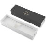 Ручка шариковая PARKER "IM Premium Warm Silver GT", корпус матовое серебро, позолота, синяя, 1931687, 142509