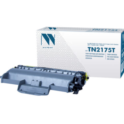 Картридж лазерный NV PRINT (NV-TN2175) для BROTHER DCP-7030R/MFC-7320R/HL-2140, ресурс 2600 стр., 361204