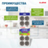 Губки (мочалки) металлические, спиральные, 12х15 г, КОМПЛЕКТ 12 шт., для посуды, гриля, плиты, LAIMA, 606658, 606658