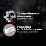 Электрогирлянда-нить комнатная "Шарики" 1,8 м, 16 LED, серебро, тёплый белый, батарейки, ЗОЛОТАЯ СКАЗКА, 592559, 592559