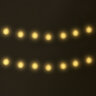 Электрогирлянда-нить комнатная "Шарики" 1,8 м, 16 LED, серебро, тёплый белый, батарейки, ЗОЛОТАЯ СКАЗКА, 592559, 592559