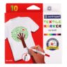 Маркеры для ткани 10 ЦВЕТОВ CENTROPEN "Textile Marker", круглый наконечник, 1,8 мм, 2739/10, 5 2739 1001, 152009
