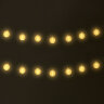 Электрогирлянда-нить комнатная "Шарики" 1,8 м, 16 LED, бронза, тёплый белый, батарейки, ЗОЛОТАЯ СКАЗКА, 592558, 592558