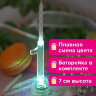 Цифра-подсвечник "1" светодиодная, ЗОЛОТАЯ СКАЗКА, в наборе 4 свечи 6 см, 1 батарейка, 591424, 591424