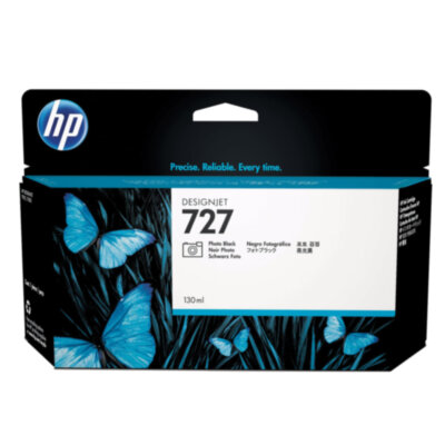 Картридж струйный для плоттера HP (B3P23A) Designjet T920/1500, №727, черный фото, 130 мл, оригинальный, 361328