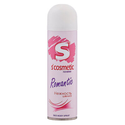 Дезодорант для тела женский 145 мл, S’COSMETIC "Нежность шелка", СИБИАР, 5-05.01.022.01, 701254