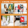 Мольберт алюминиевый BRAUBERG ART CLASSIC, тренога, переносной, с чехлом, разлож. 100х165х70, 191280, 191280
