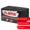 Салфетки бумажные 400 шт., 24х24 см, "Big Pack", черные, 100% целлюлоза, LAIMA, 115401, 115401