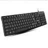 Клавиатура проводная SVEN KB-S305, USB, 105 кнопок, черная, SV-018801, 513837