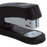 Степлер №24/6, 26/6 BRAUBERG "Standard+", до 30 листов, черный, 228608, 228608