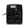 Источник бесперебойного питания SVEN Pro 1000, 1000VA (720W), 3 евророзетки, 2 розетки RJ45, SV-013868, 354286