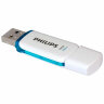 Флеш-диск 16 GB PHILIPS SNOW, разъем USB 3.0, синий, FM16FD75B/97, 514083