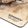 Коврик для мыши SONNEN "LIONS", резина + ткань, 220х180х3 мм, 513310, 513310