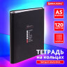 Тетрадь на кольцах А5 175х215 мм, 120 листов, твердый картон, клетка, BRAUBERG, "Стадии недели", 404717, 404717