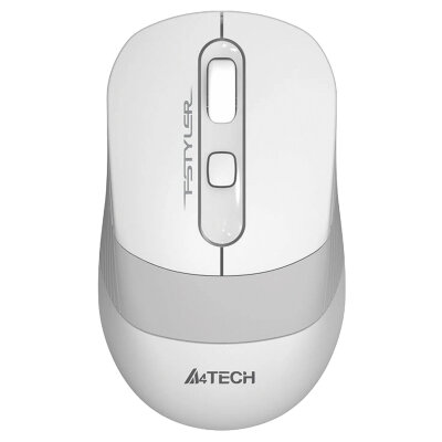 Мышь беспроводная A4TECH Fstyler FG10, USB, 4 кнопки, оптическая, белая, 1147569, 514290