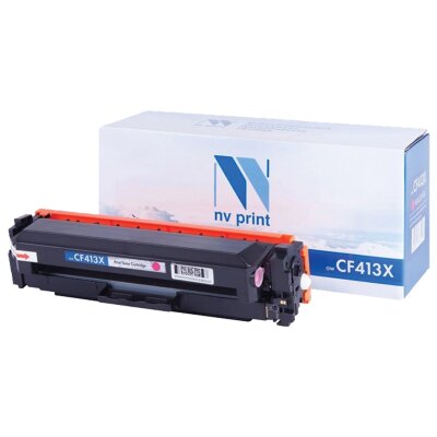 Картридж лазерный NV PRINT (NV-CF413X) для HP M377dw/M452nw/M477fdn/M477fdw, пурпурный, ресурс 5000 страниц, 363426