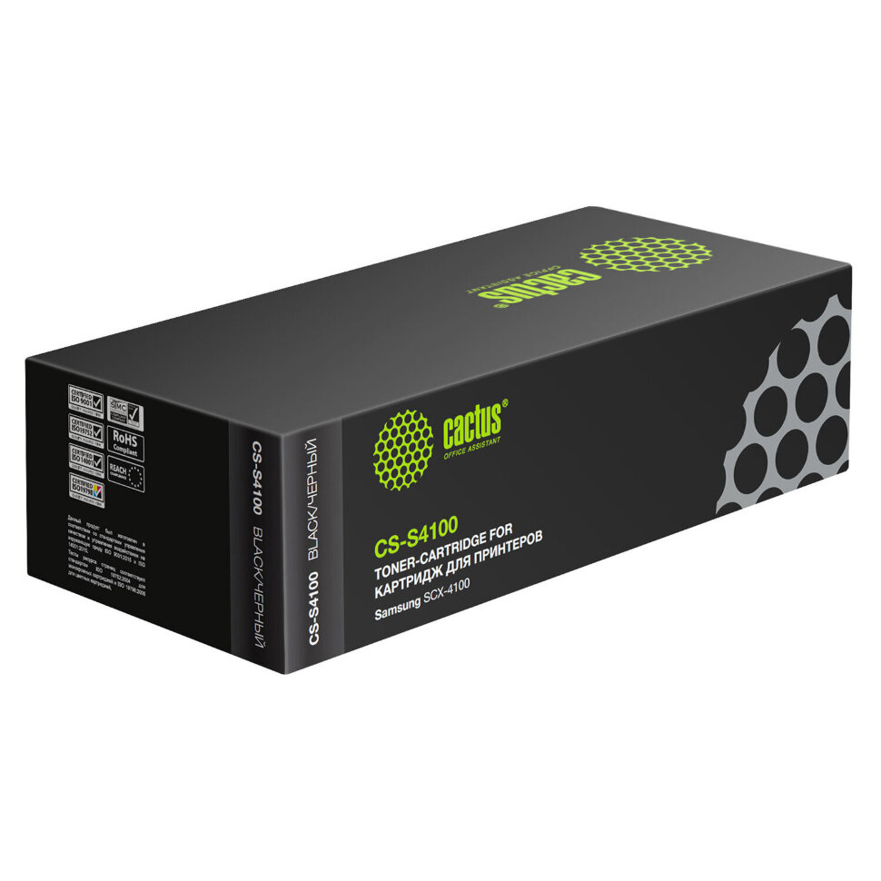 Картридж лазерный CACTUS (CS-S4100) для SAMSUNG SCX-4100, ресурс 3000 стр., 361785