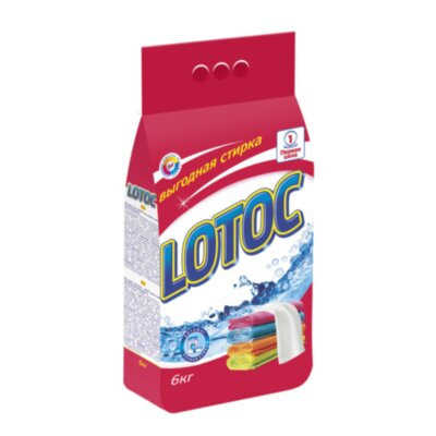 Стиральный порошок для всех типов стирки 6 кг LOTOC Color (НЗБХ), 677, 608666