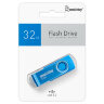 Флеш-диск 32 GB SMARTBUY Twist USB 2.0, синий, SB032GB2TWB, 513908