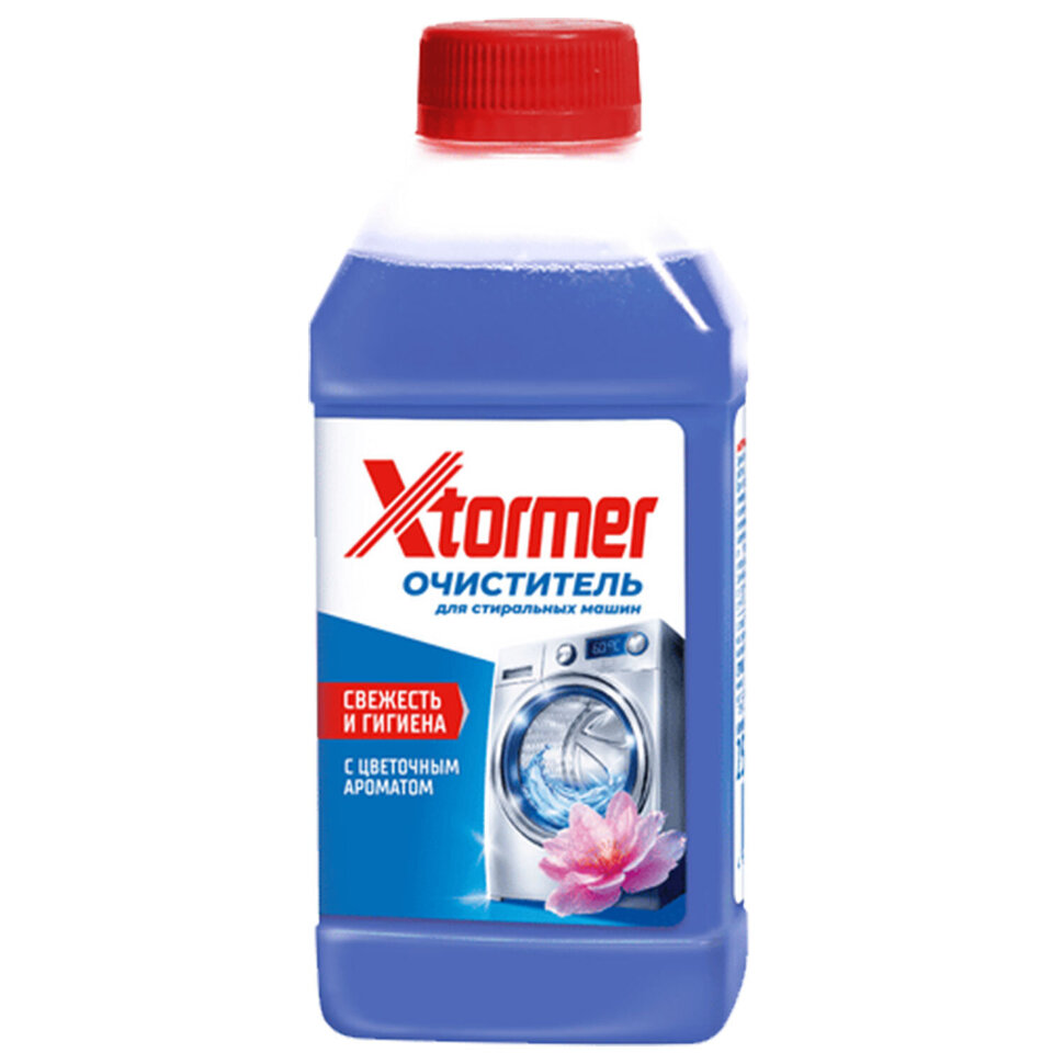 Очиститель для стиральных машин от накипи, грязи и запаха TIRET/Xtormer, 250 мл, "Цветочный", 3186202, 608889