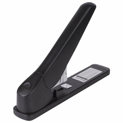 Степлер МОЩНЫЙ №24/6-23/24 BRAUBERG "Heavy duty MX", до 200 листов, черный, 222564, 222564