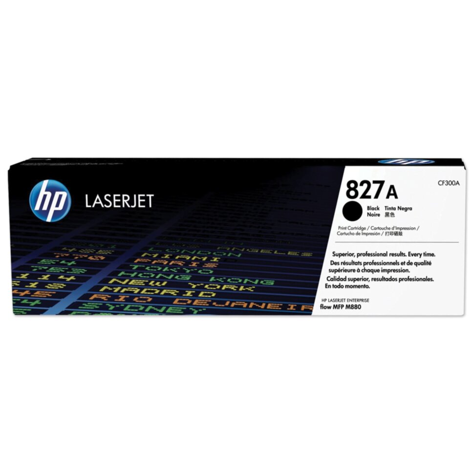 Картридж лазерный HP (CF300A) Color LaserJet M880, №827A, черный, оригинальный, ресурс 29500 страниц, 361461