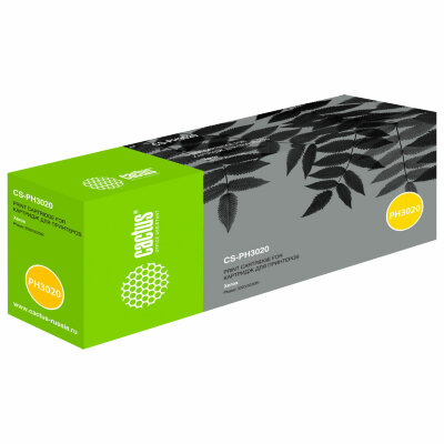 Картридж лазерный CACTUS (CS-PH3020X) 106R03048 для XEROX Phaser 3020/WC3025, КОМПЛЕКТ 2 шт. х 1500 страниц, 363850