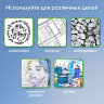 Капиллярные ручки линеры 16 шт. черные, 0,15-3,0 мм, BRAUBERG ART CLASSIC, 143946, 143946